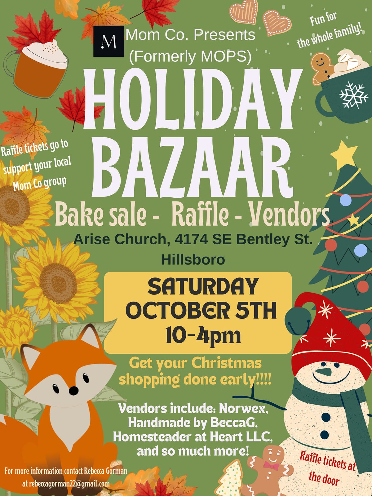 Mom CO. Holiday Bazaar