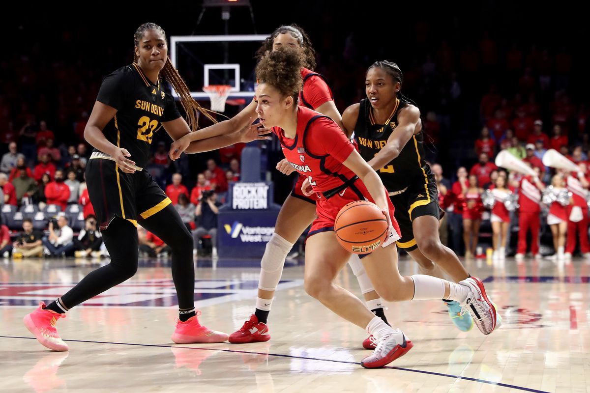 Arizona Wildcats at Arizona State Sun Devils Womens Basketball