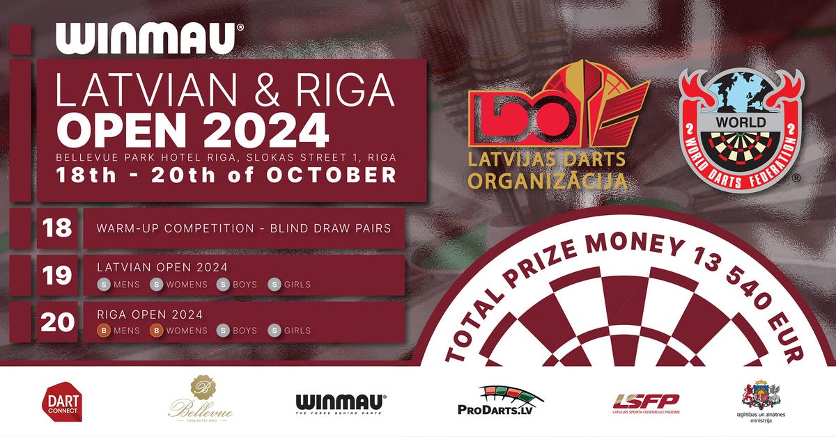 WINMAU Latvian & Riga Open 2024