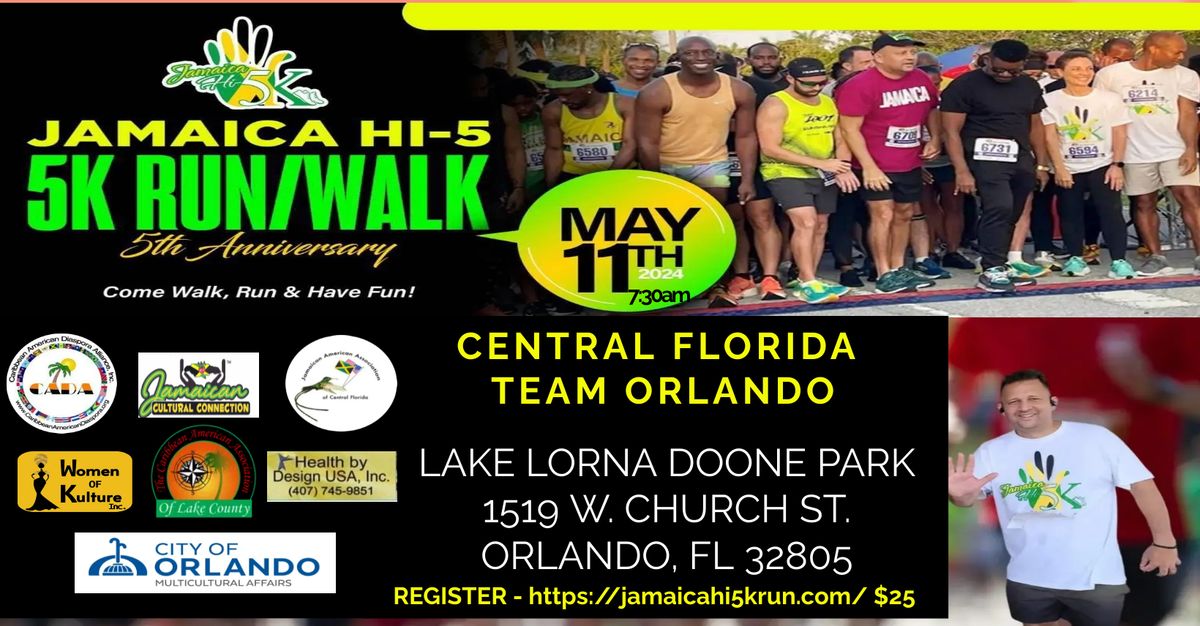 Jamaica Hi5K Walk - Orlando