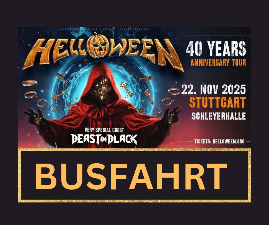 Busfahrt Helloween Stuttgart 