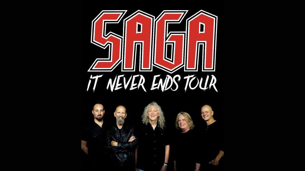 SAGA - It Never ends - tour