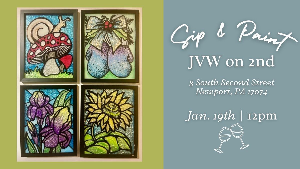 JVW on 2nd: Sip & Paint