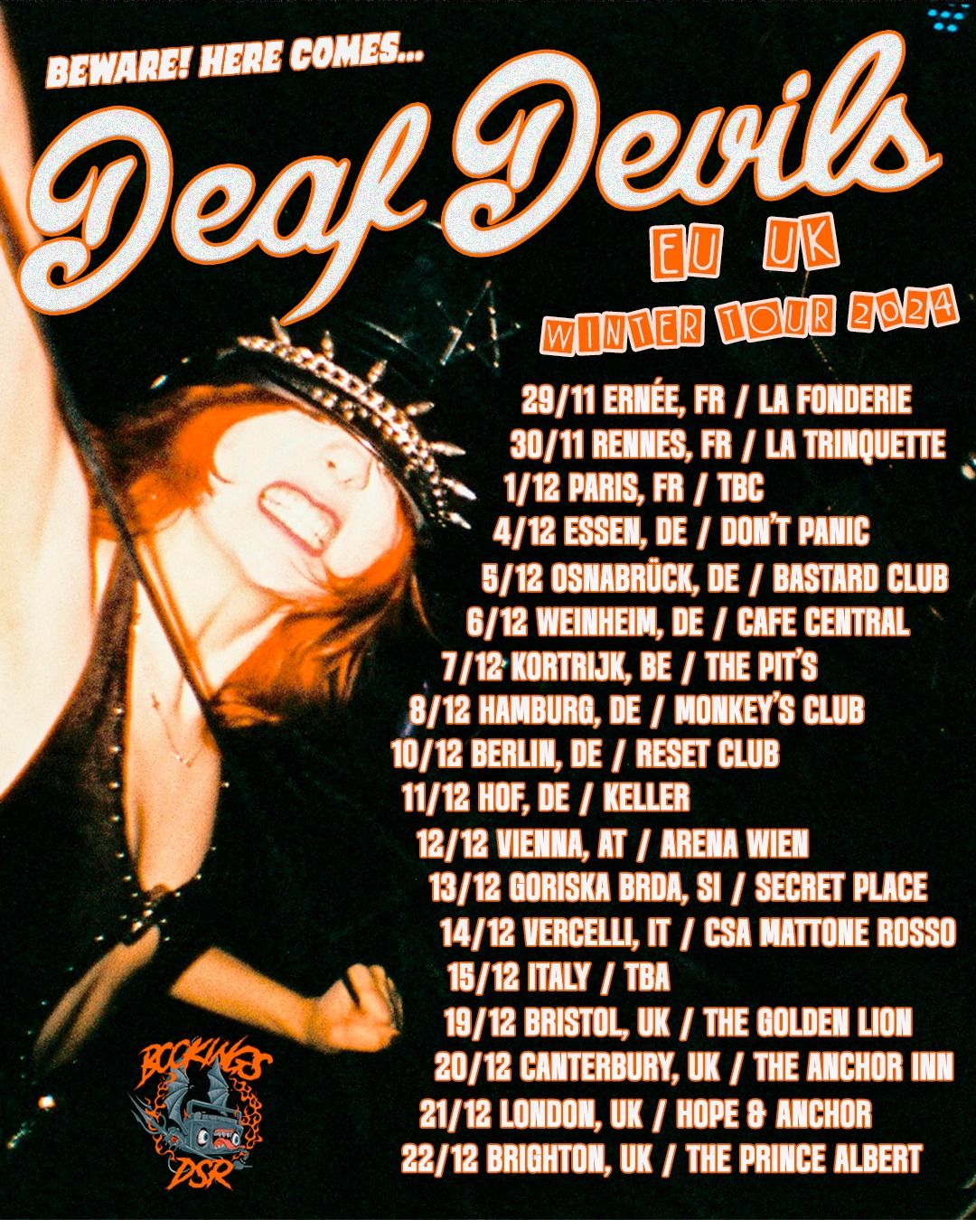 Deaf Devils (Death punk ESP) + TBA in RESET