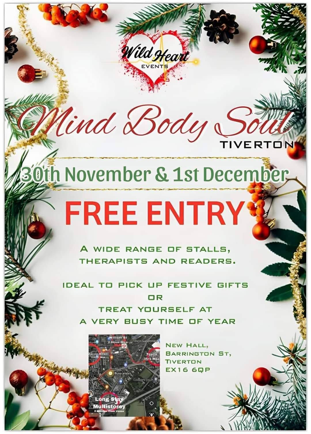 Mind Body Soul Tiverton - Winter 