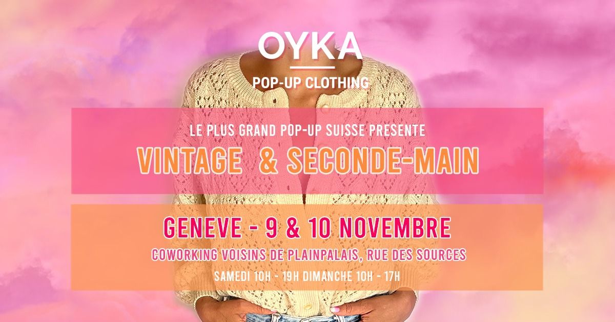 Le + grand pop-up vintage & 2e-main de Suisse \/\/ Gen\u00e8ve