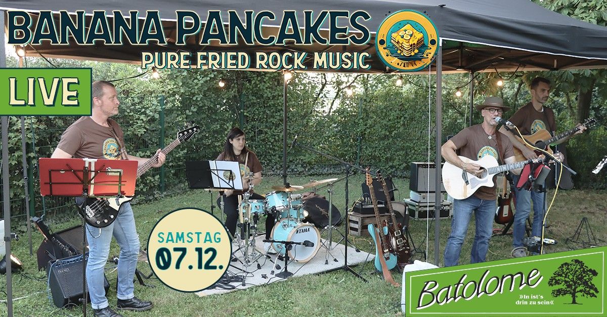 Live Music von den Banana Pancakes im Batolome, Winkel