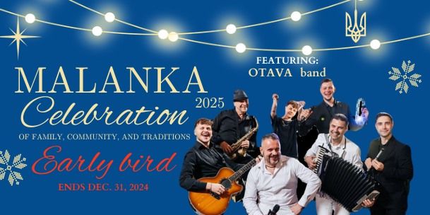 Malanka 2025 with OTAVA band | London, ON| Celebration of Family, Community and Traditions\u2728