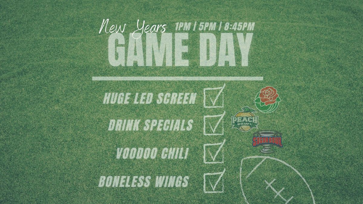 **FREE EVENT** New Years Game Day