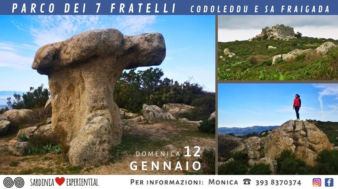 Archeotour nei 7 Fratelli: Codoleddu e Sa Fraigada \ud83c\udf44\ud83c\udf33\ud83c\udf3a\ud83e\udea8