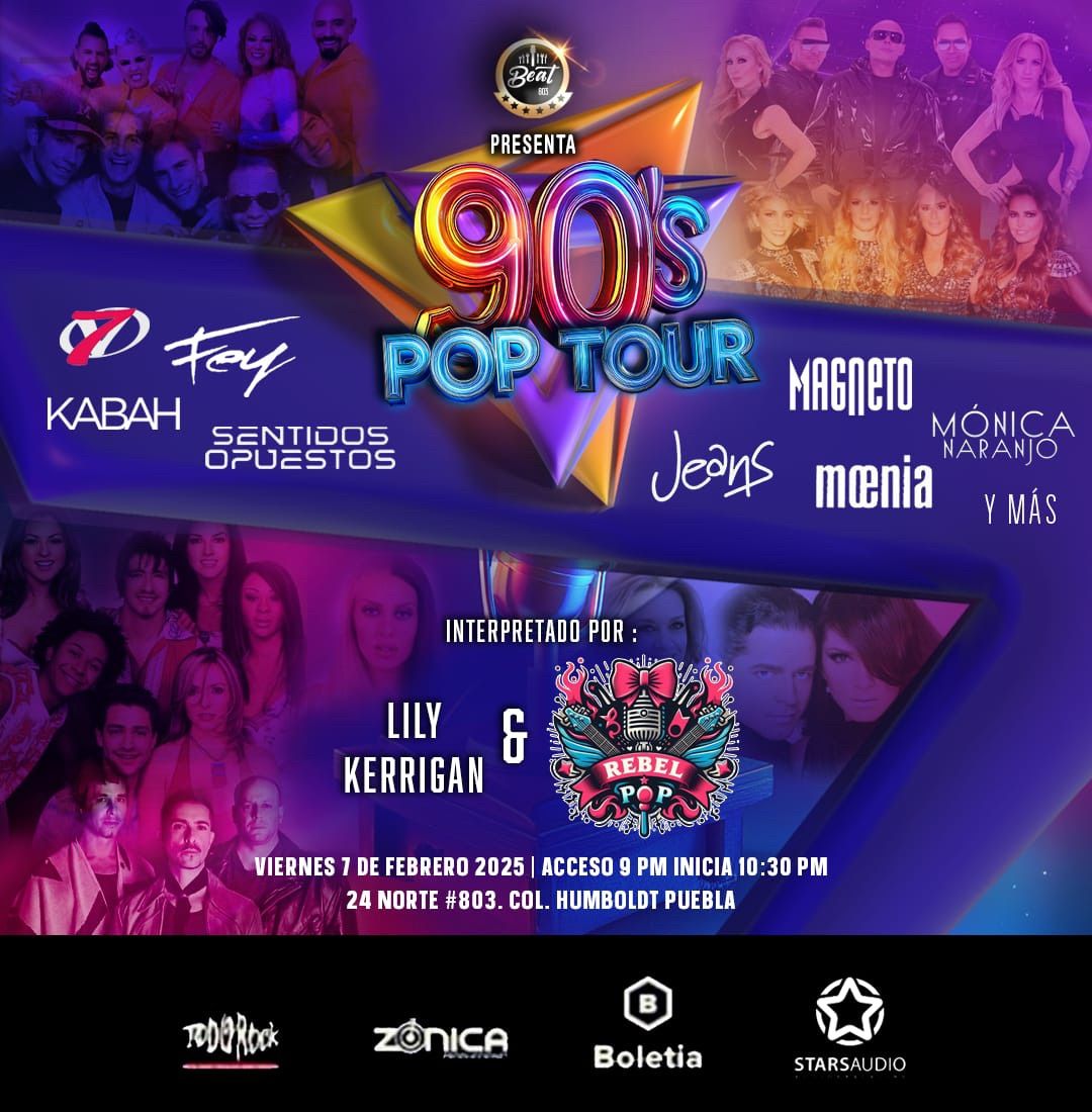 90\u2019s Pop Tour en Beat 803 por Lily Kerrigan 