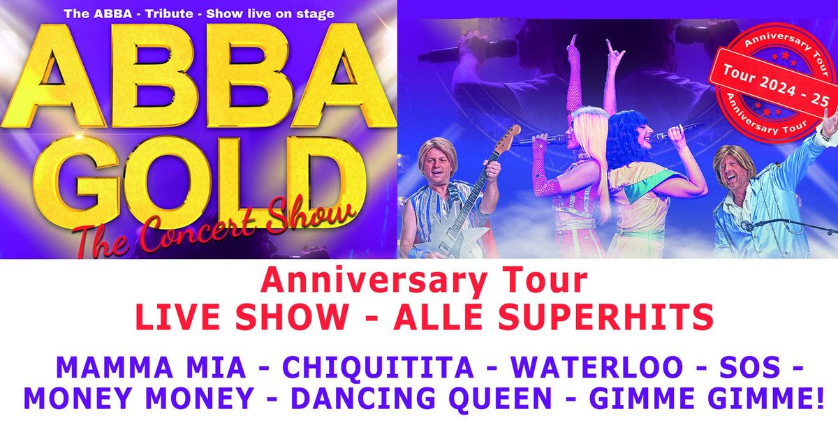 ABBA Gold -  Anniversary Tour 2025 | Neu-Ulm