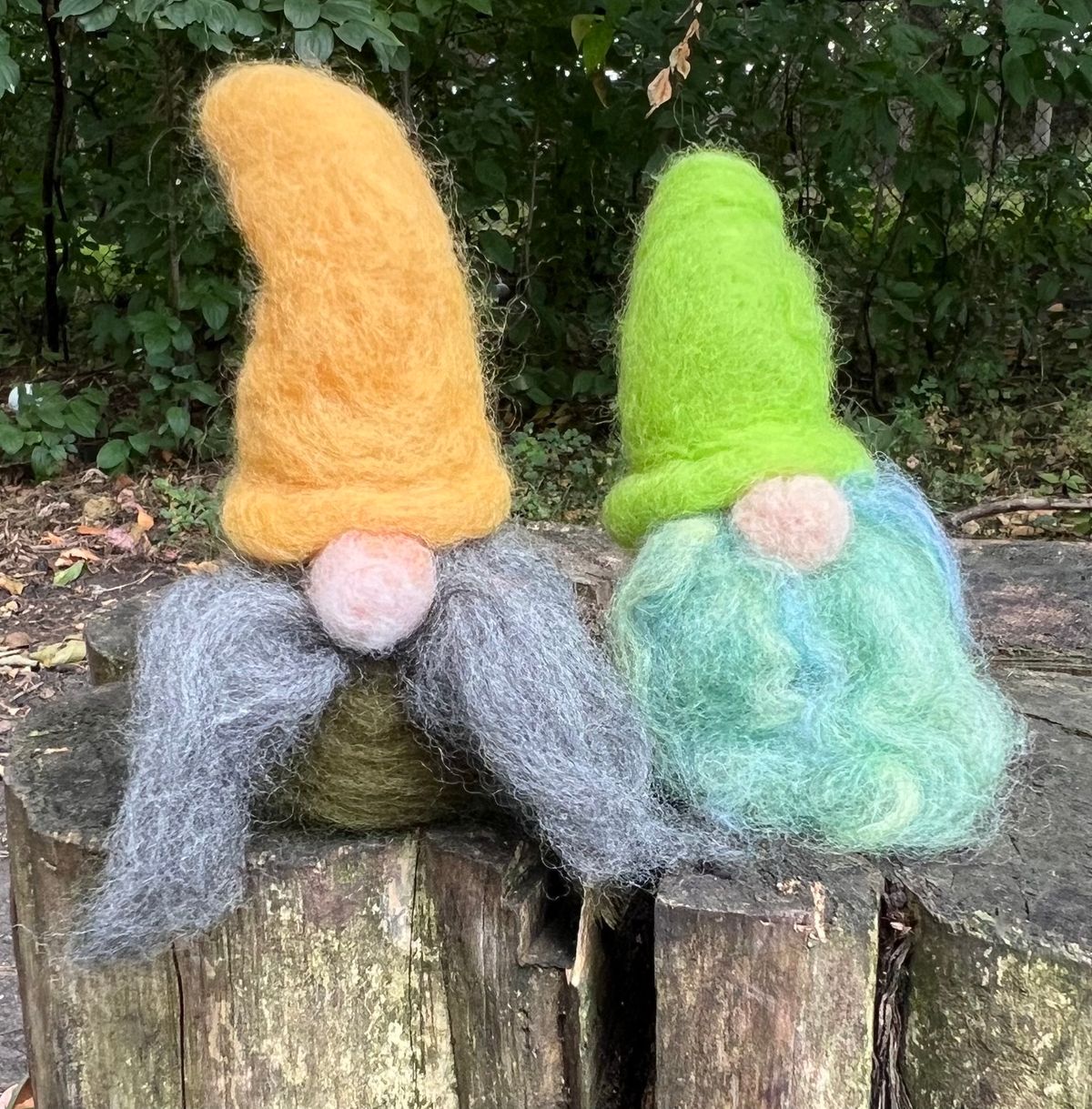 Needle Felt Gnomes