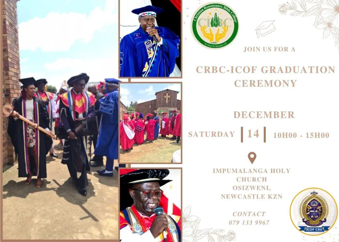 CRBC-ICOF Graduation Ceremony