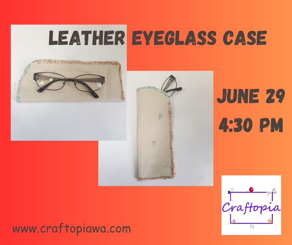 Leather Eyeglass Case
