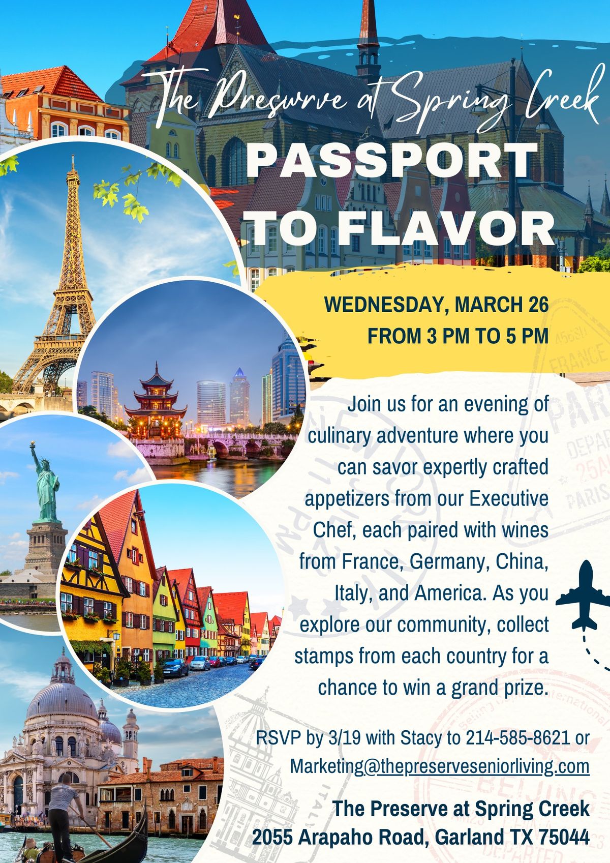 Passport To Flavor \ud83c\udf0e