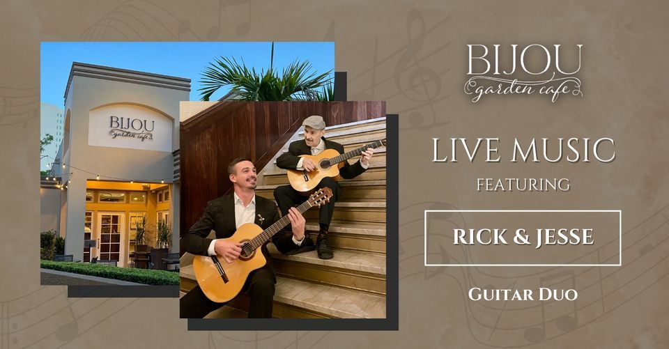Live music at Bijou: Rick & Jesse