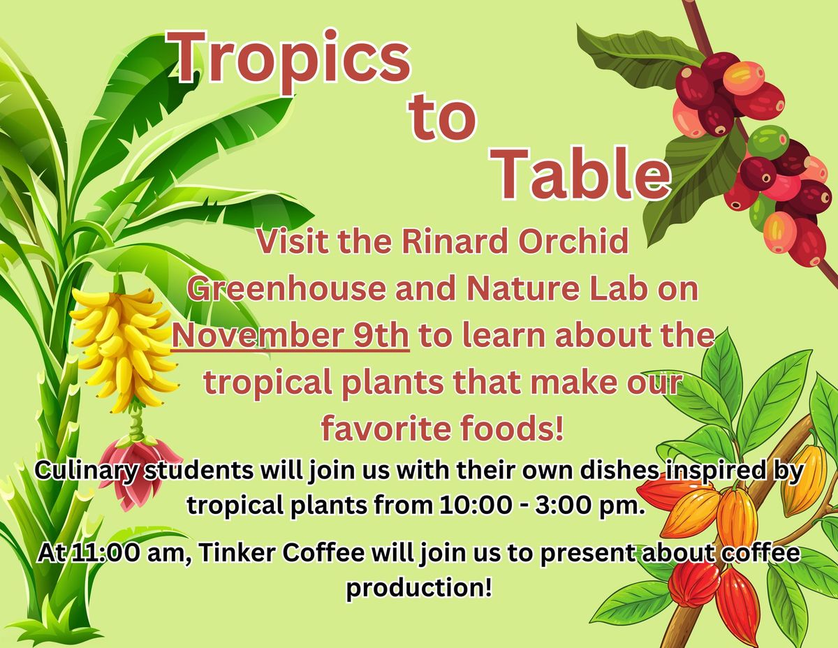 Tropics to Table