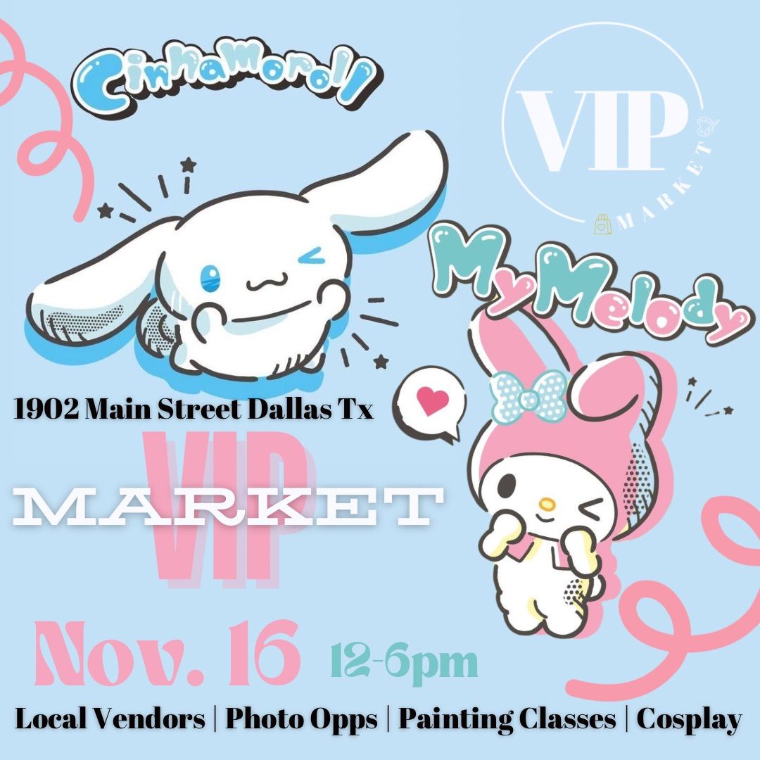 Cinnamoroll & My melody Market 