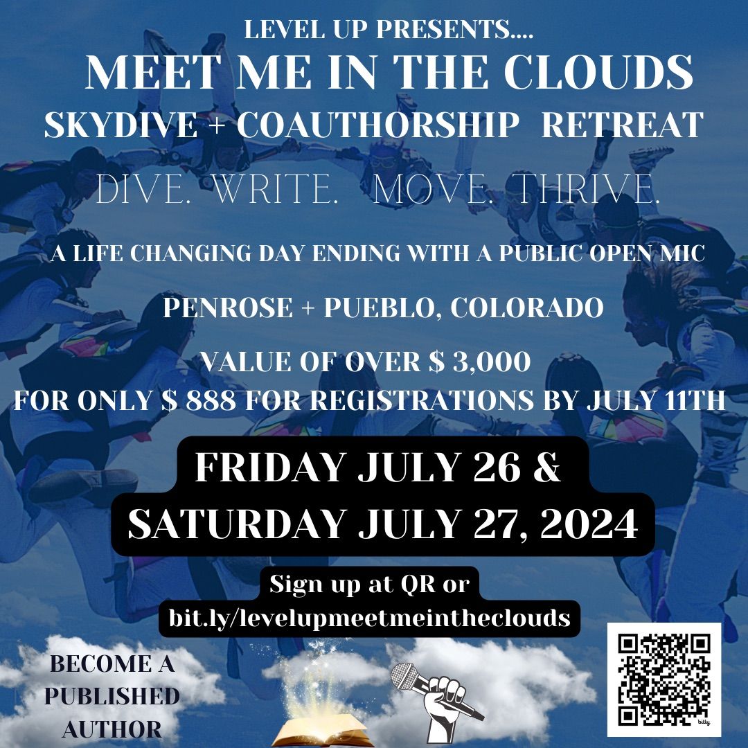 Meet Me In the Clouds Skydive and Co-Authorship Retreat