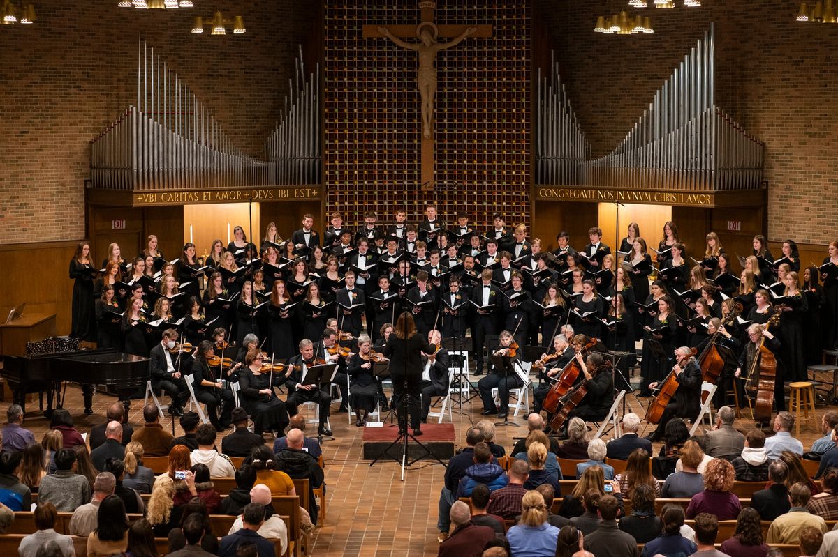 Boston College Chorale med Sankta Sunniva Kammerkor