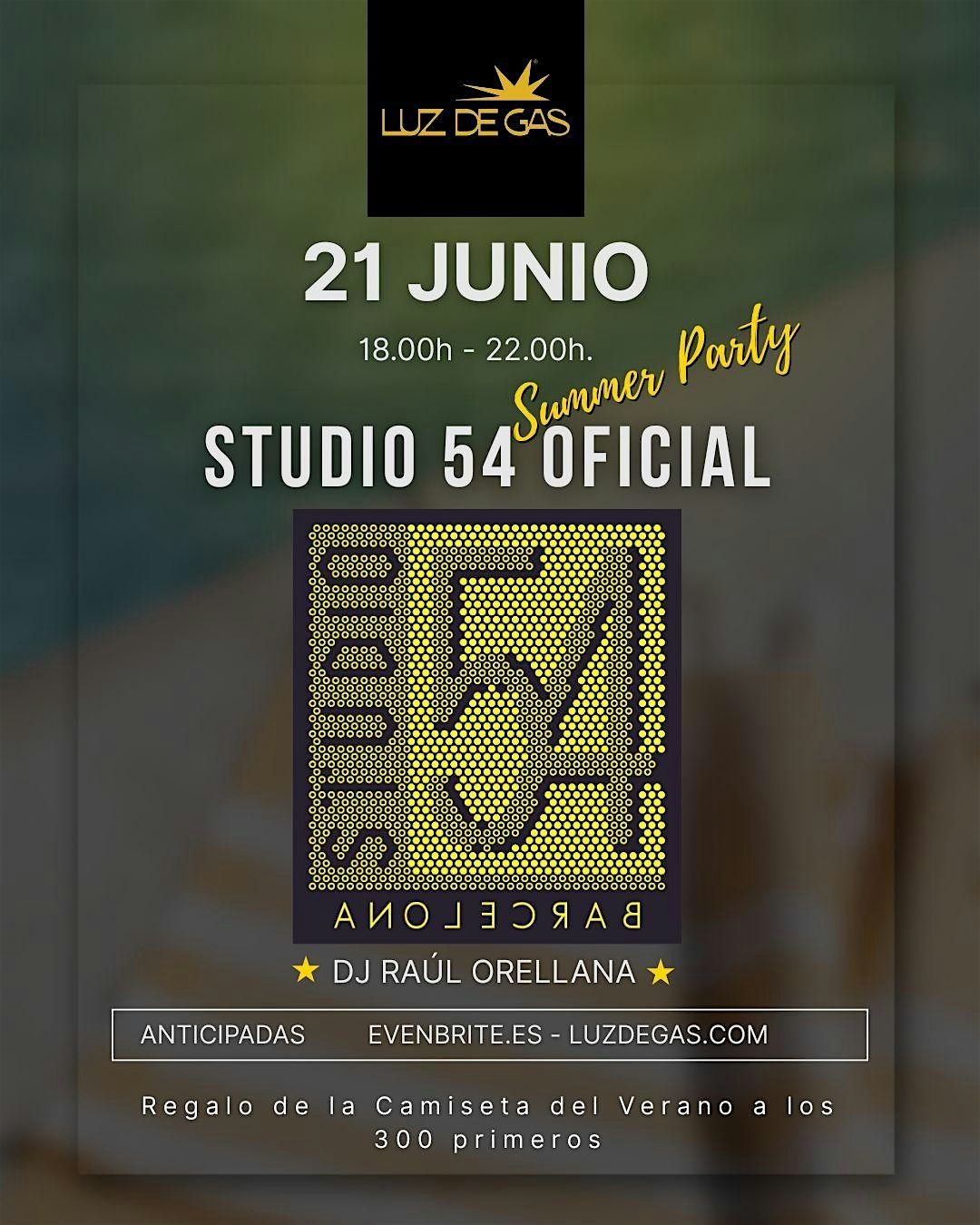 STUDIO 54 BARCELONA SUMMER PARTY OFICIAL@ LUZ DE GAS