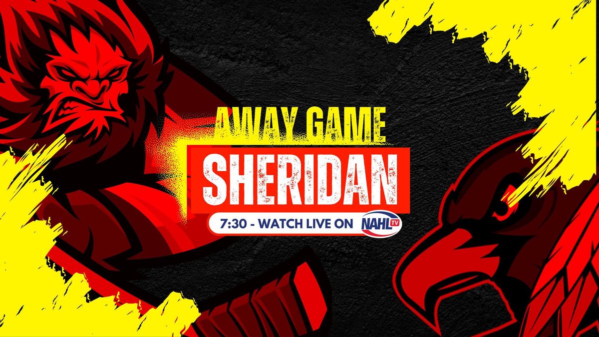 AWAY - Faceoff: Wild vs. Sheridan Hawks