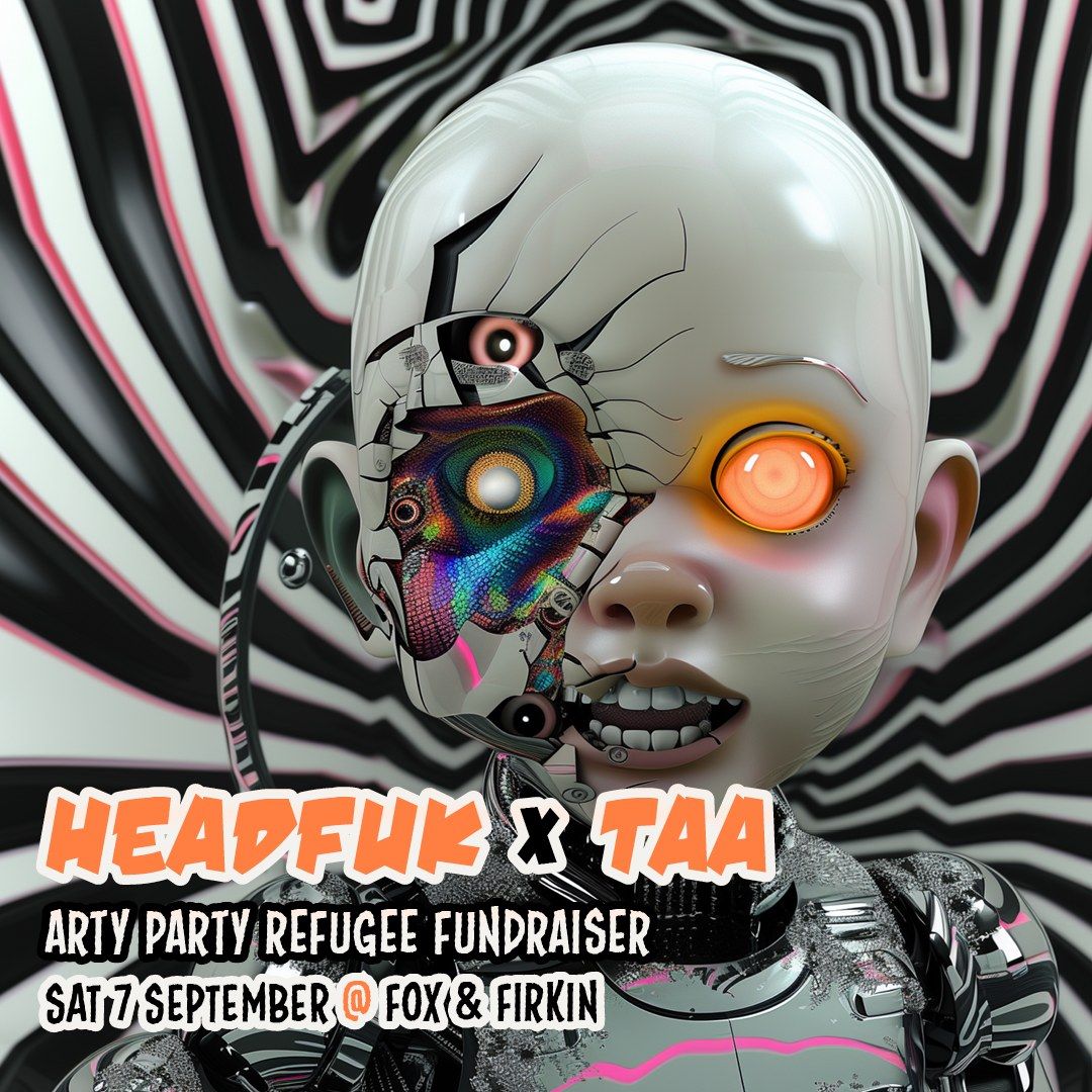 Headfuk x TAA end of summer arty-party fundraiser at Fox & Firkin