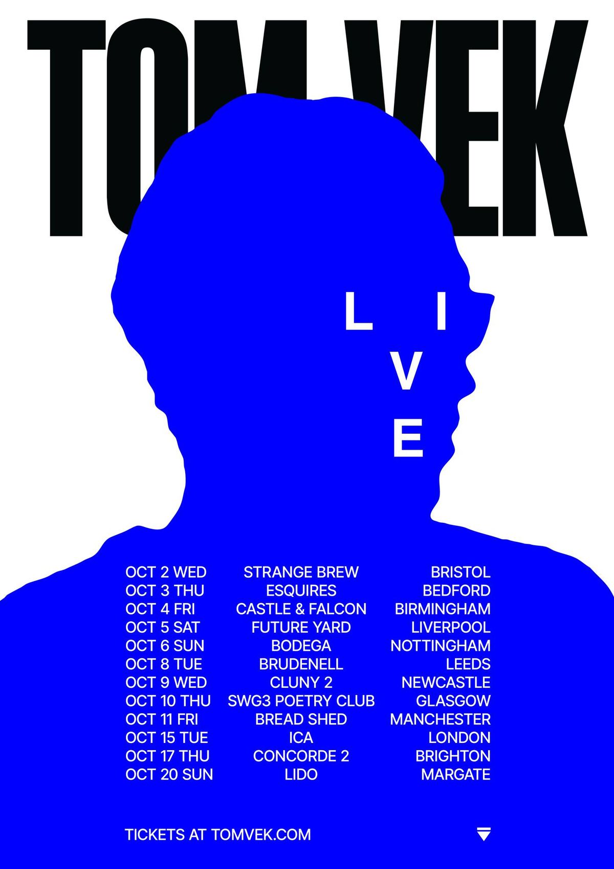 Tom Vek live at The Bodega