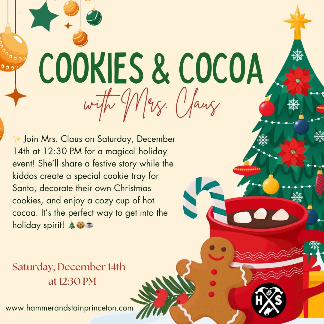 Cookies & Cocoa with Mrs. Claus