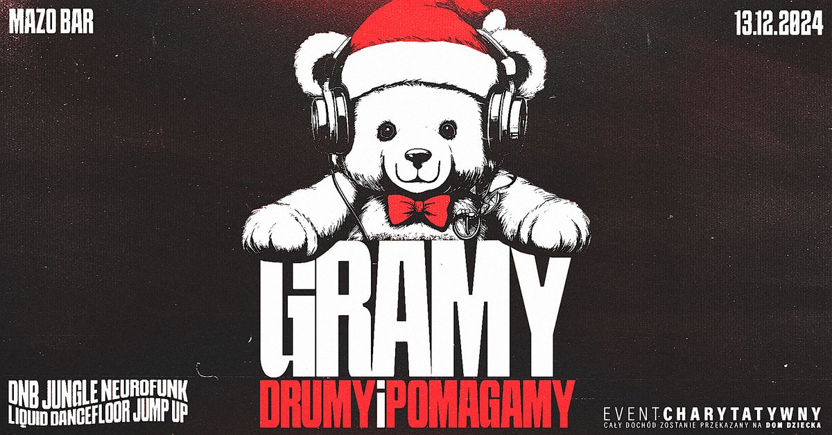 GRAMY DRUMY (i) POMAGAMY - DNB Rave