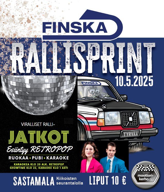 Finska Rallisprintin Viralliset JATKOT