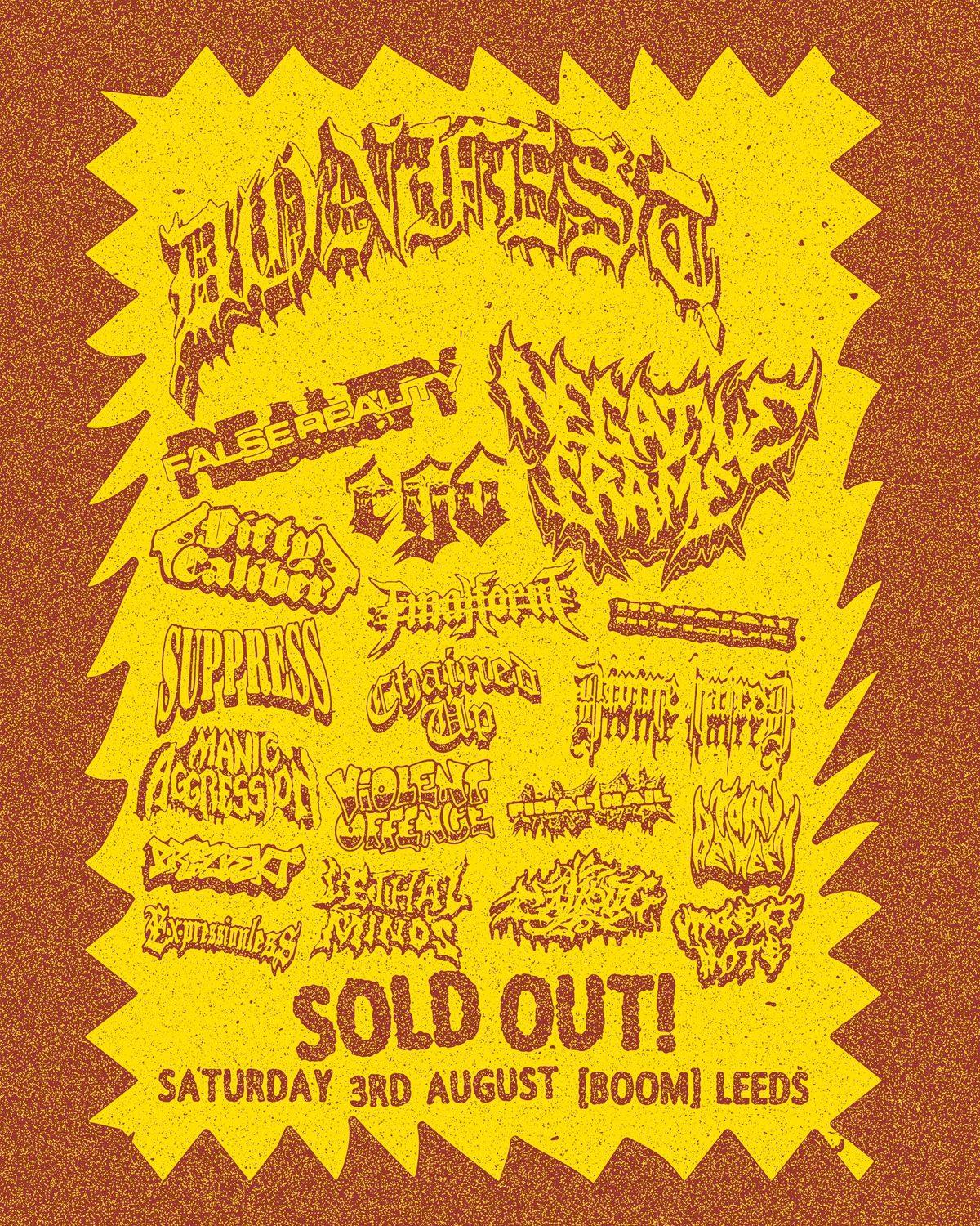 DON FEST UKHC ALL DAYER - LEEDS - 03\/08\/24 - SOLD OUT!