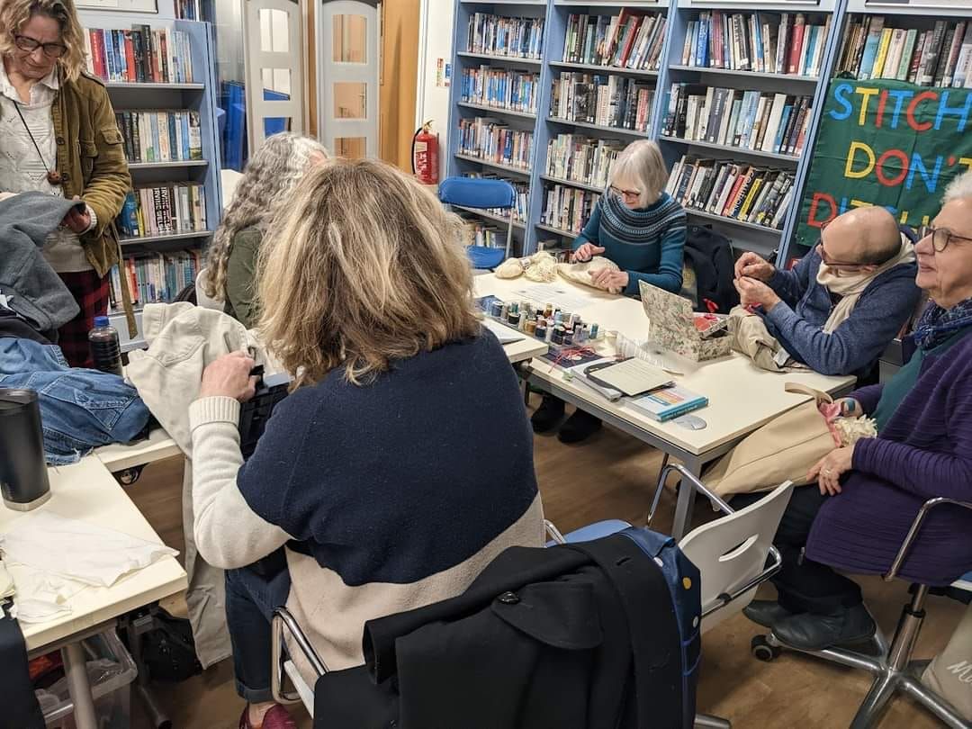 Patch, Darn and Natter at Northfields Library