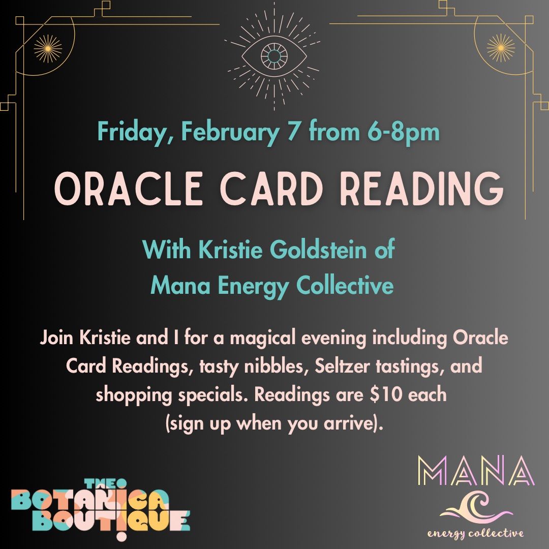 Oracle Card Reading Event with Kristie Goldstein