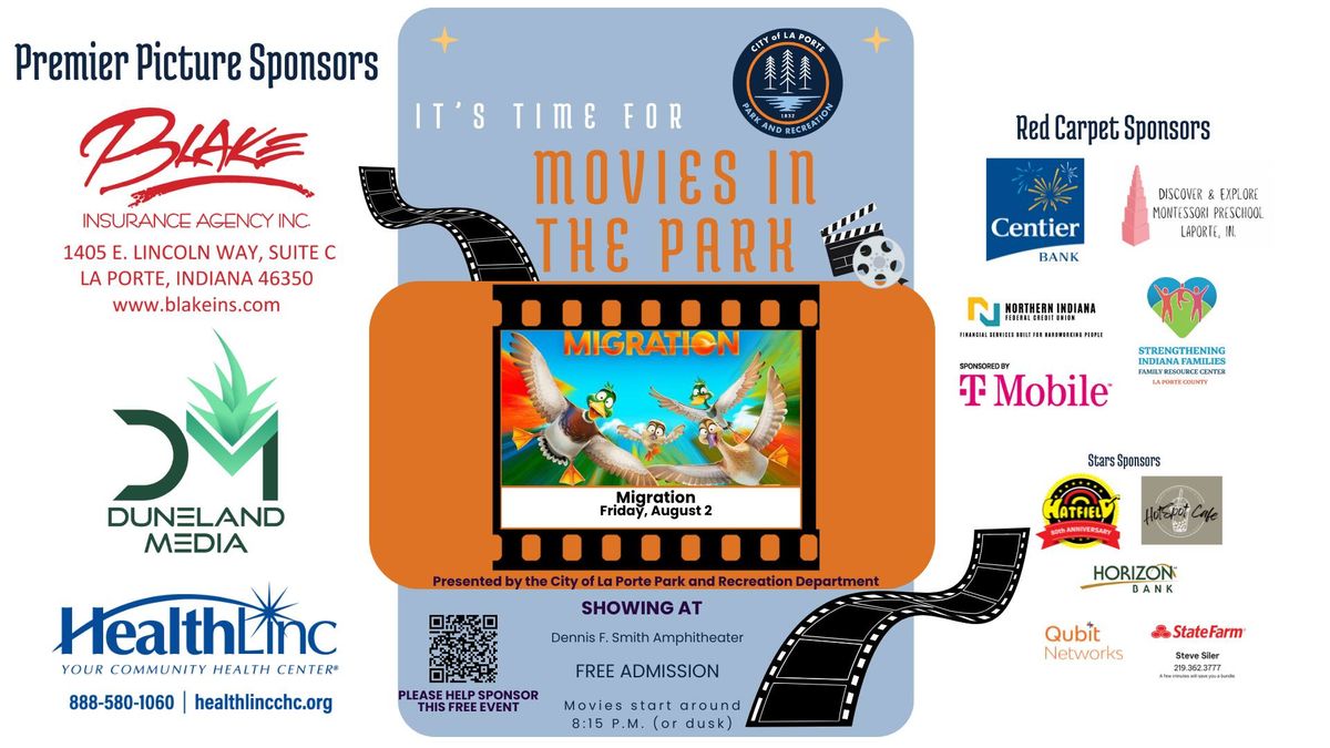 Movies in the Park - Migration