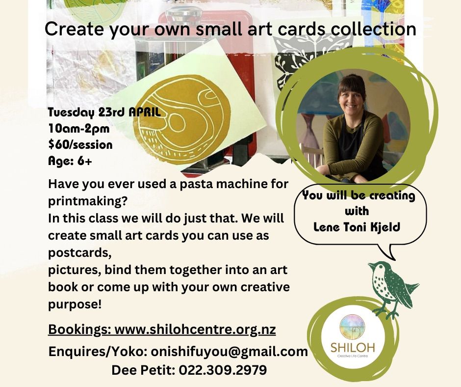 School Holiday Program -Create your own art cards collection with Lena Toni Kjeld