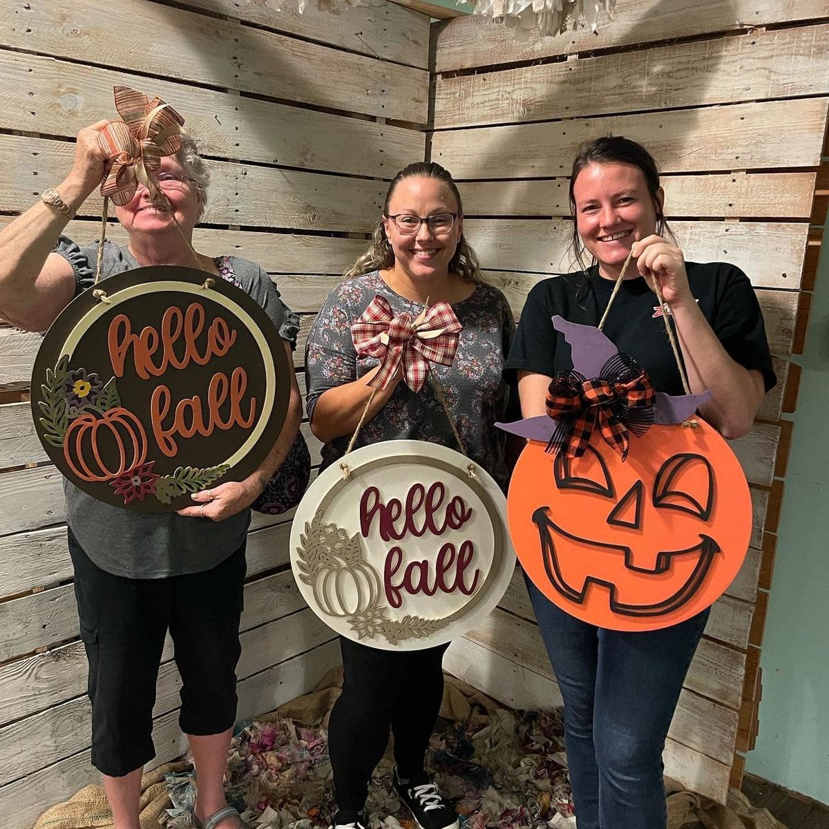 Fall\/Halloween Door Hanger Workshop-DAYTIME CLASS