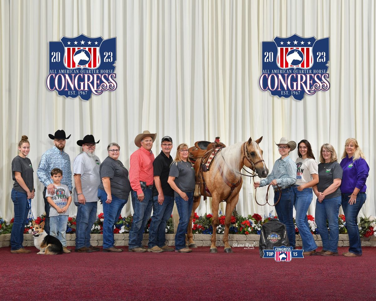 Hero\u2019s on Horses at the Quarter Horse Congress