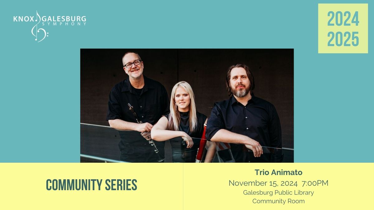 Community Series: Trio Animato