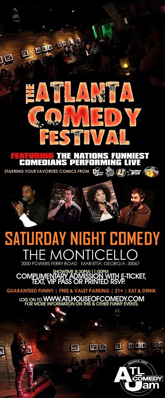 ATL Comedy Fest this Thursday @ Monticello