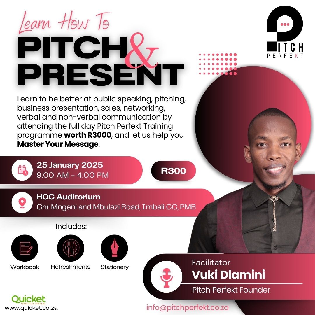 Learn How To Pitch & Present