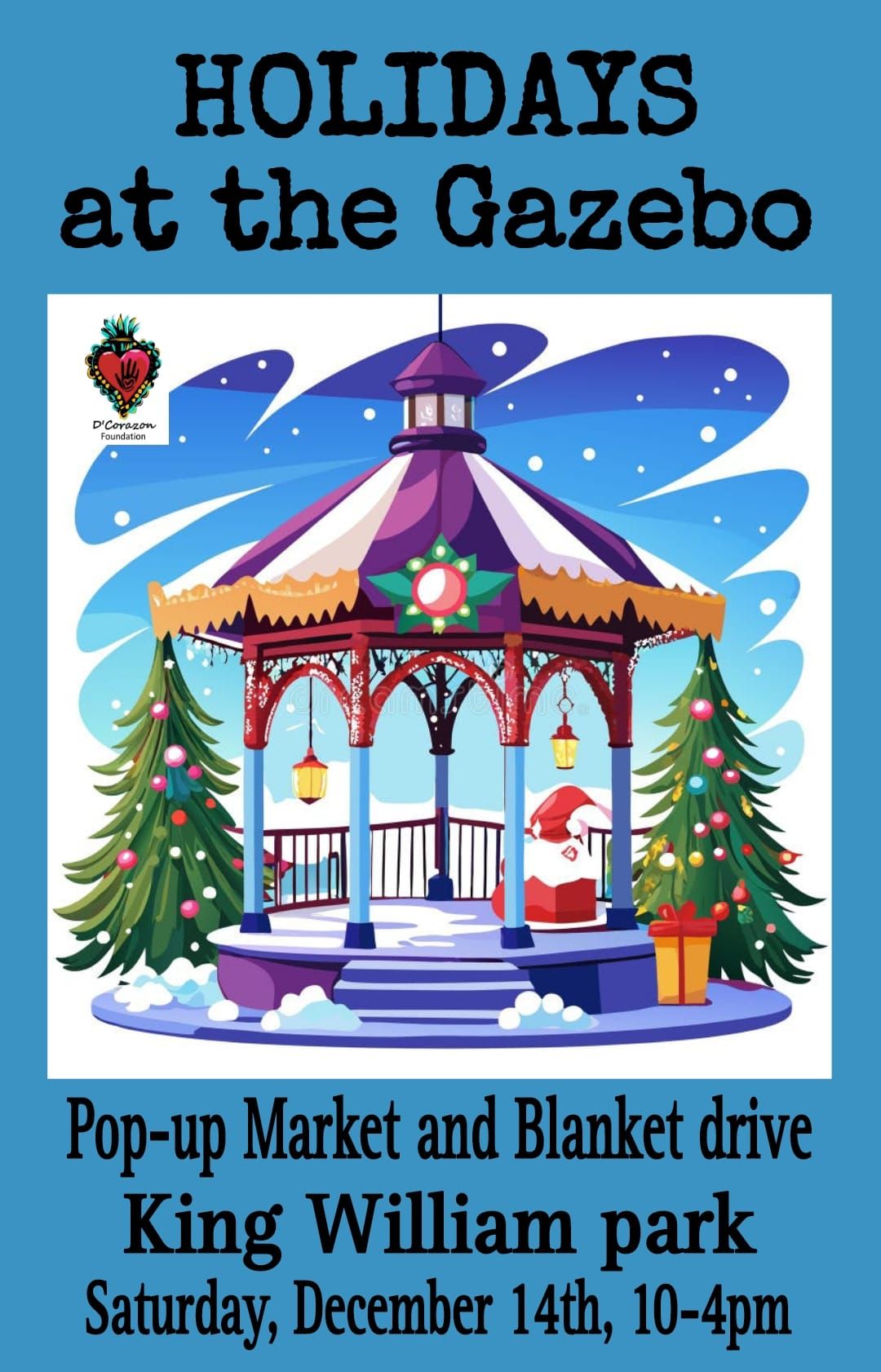 Holidays at the Gazebo, King William park