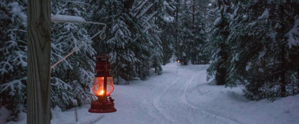 Lantern Lit Snowshoe Hike