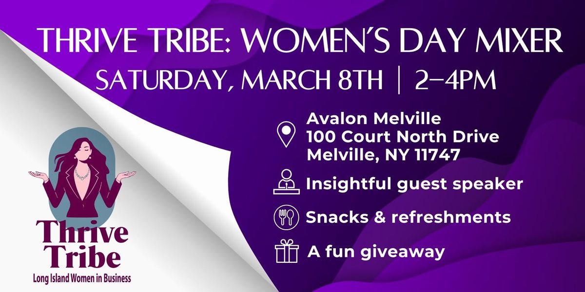 Thrive Tribe: Women's Day Mixer