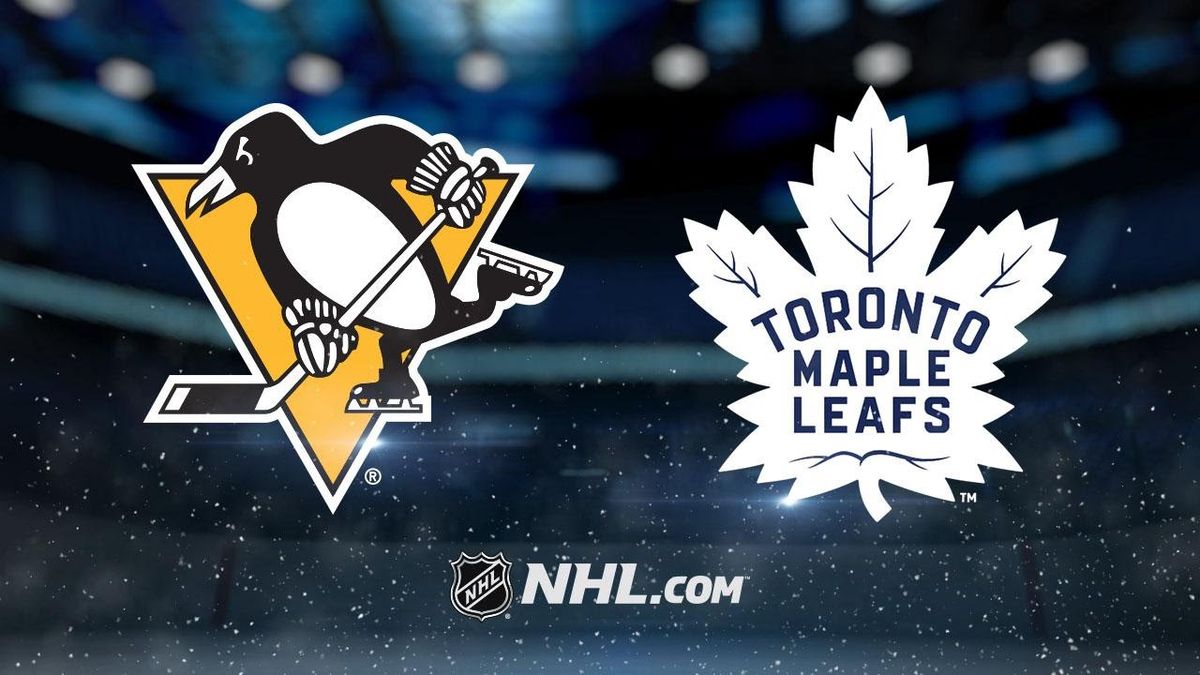 Toronto Maple Leafs vs. Pittsburgh Penguins