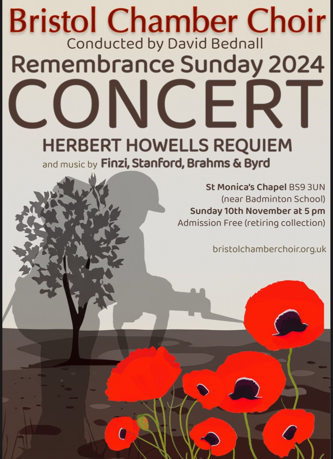 Bristol Chamber Choir - Remembrance Sunday Concert