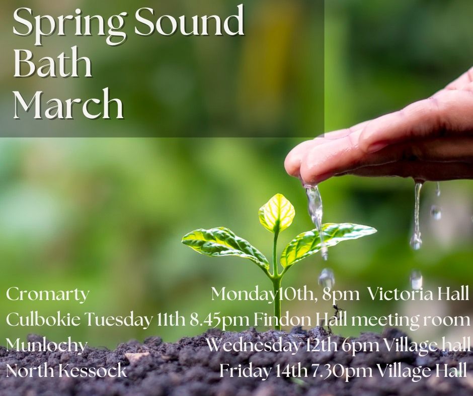 Spring awakening Sound bath