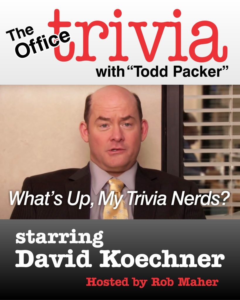 Office Trivia with the Real Todd Packer at Side Splitters Comedy Club - Tampa