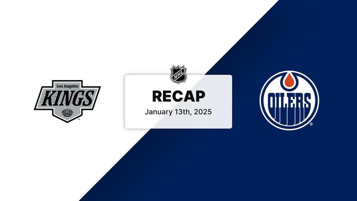 Los Angeles Kings vs. Edmonton Oilers